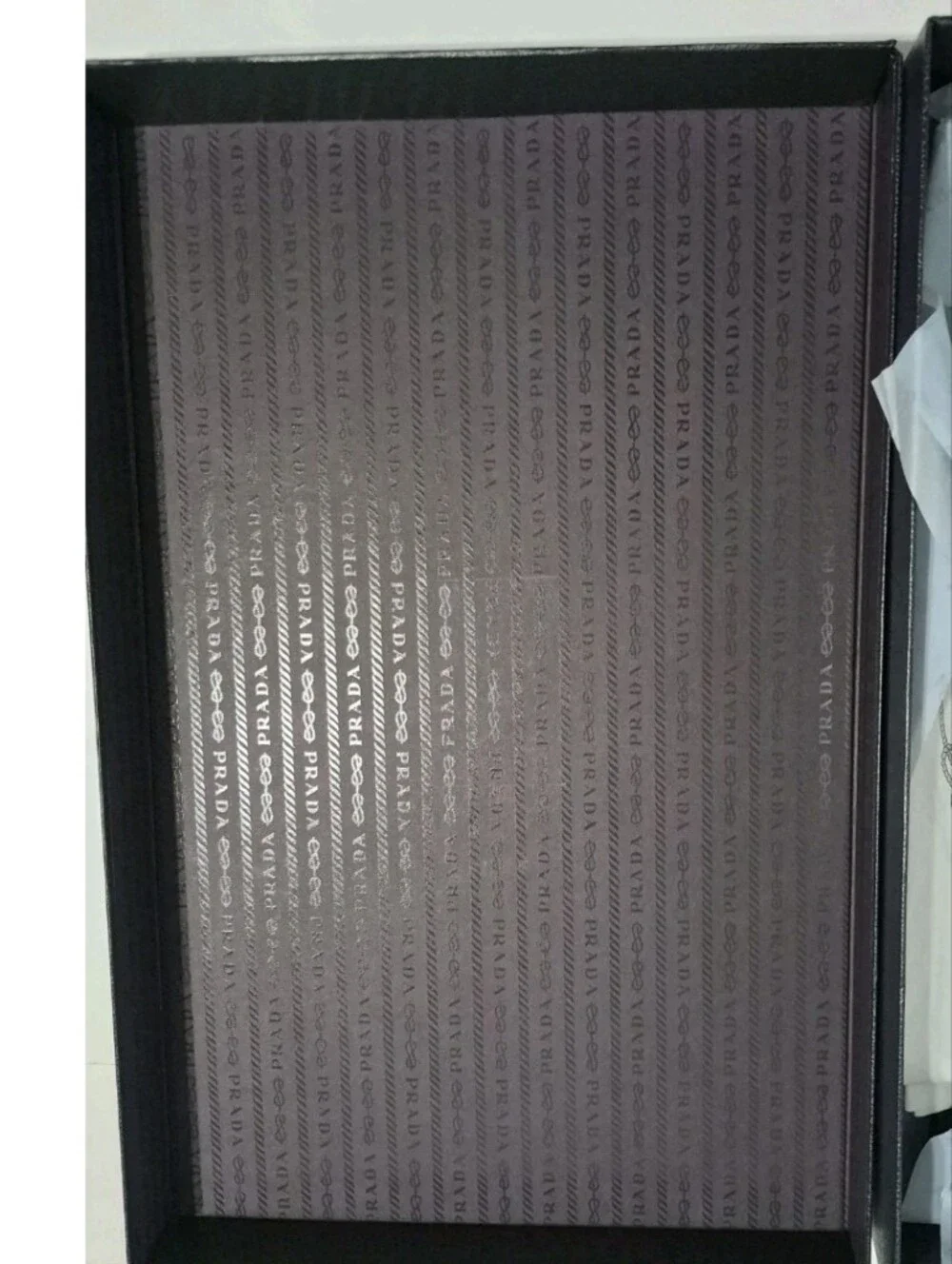 Prada Milano Empty Gift Box + Dust Bag + 3 Paper Shopping Bags + Tissue Papers..